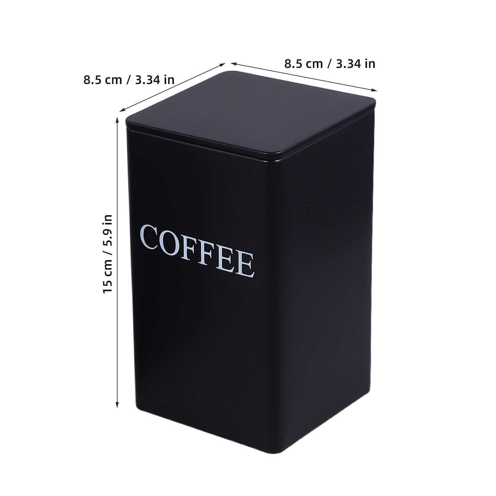 3Pcs Kitchen Storage Canisters - Coffee Tea Sugar recension och pris