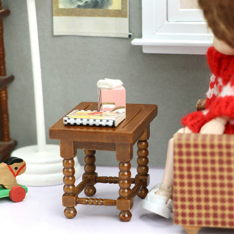 1:12 Dollhouse Miniature Round - Coffee Tea & Jane recension och pris
