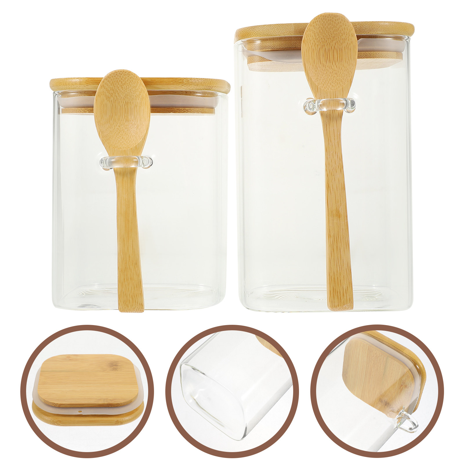 2Sets Heavy Duty Glass Coffee  - Coffee Tea Sugar recension och pris