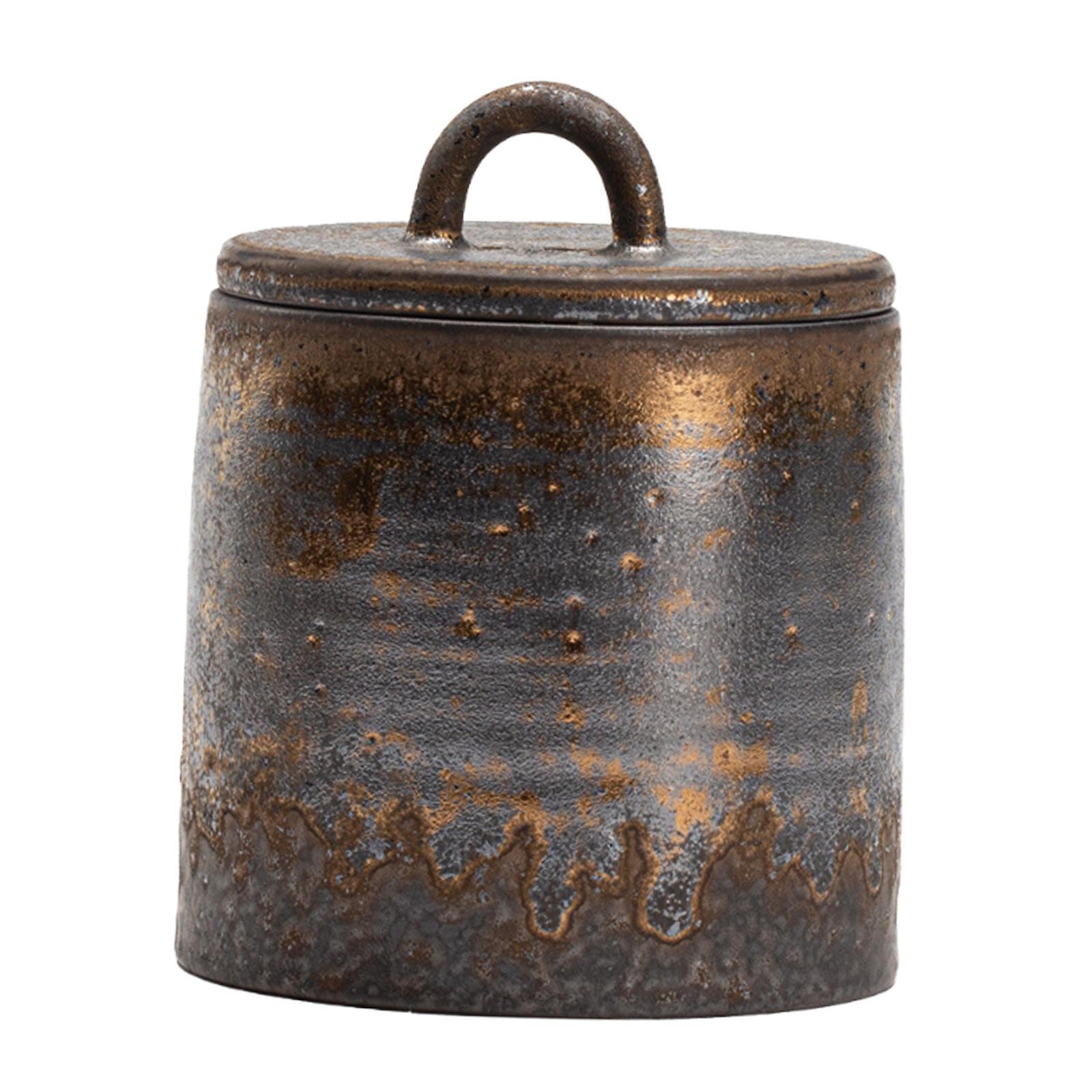 Ceramic Tea Canister with Airt - Coffee Tea Sugar recension och pris