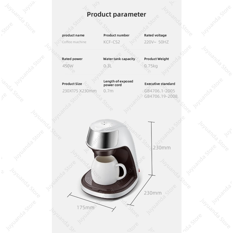 American Coffee Maker Househol - Coffee Tea & Jane recension och pris