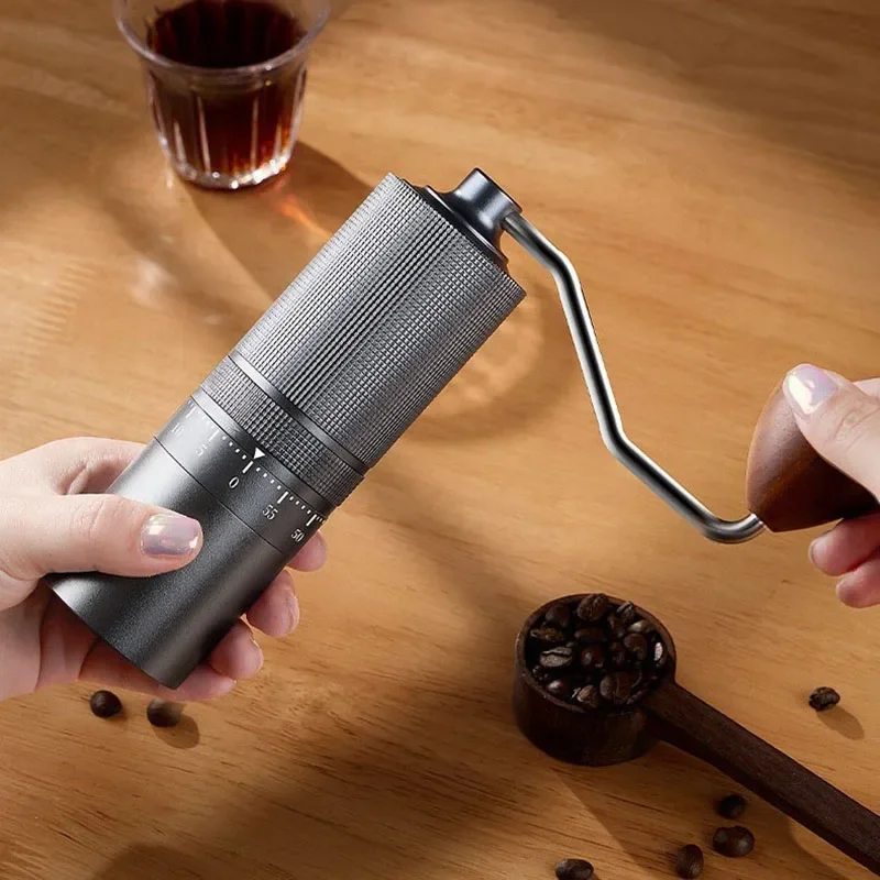 NEW Professional Manual Coffee - Burr Hand Grinder recension och pris
