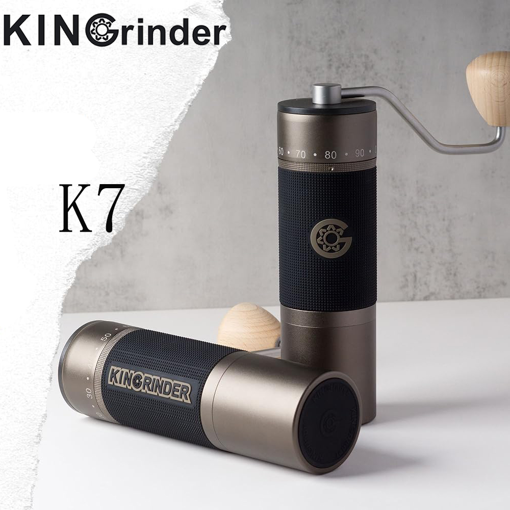 Kingrinder K7 manual coffee gr - Burr Hand Grinder recension och pris