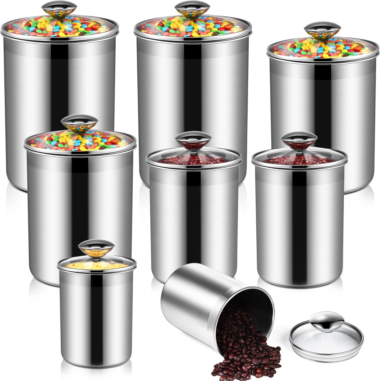 Food Storage Containers Tea Co - Coffee Tea Sugar recension och pris