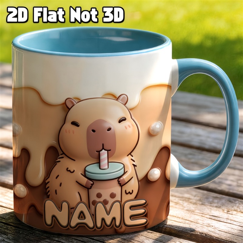Customized Name Milk Tea Brown - Coffee Tea Name recension och pris