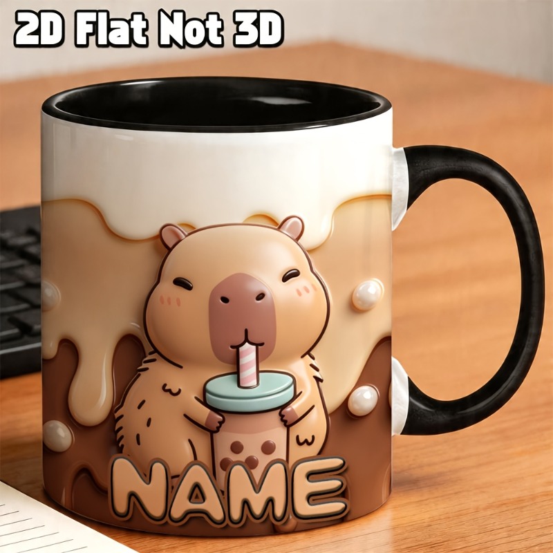 Customized Name Milk Tea Brown - Coffee Tea Name recension och pris