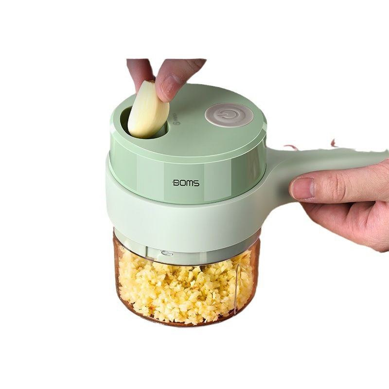 4In1 Electric Vegetable Cutter - Burr Hand Grinder recension och pris